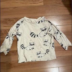 ⭐️Zara raccoon shirt